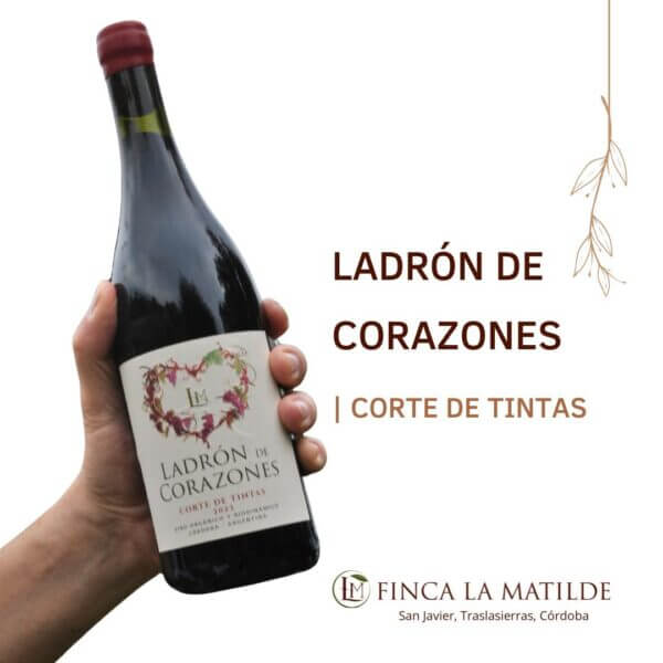 Ladrón de Corazones Corte de Tintas en Finca la Matilde Traslasierra