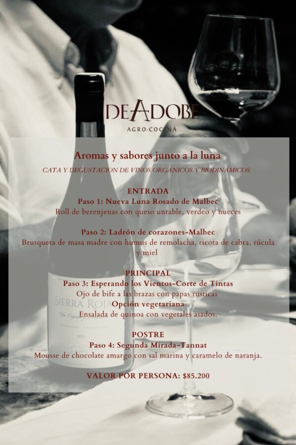 La Matilde cata de vinos traslasierra eventos